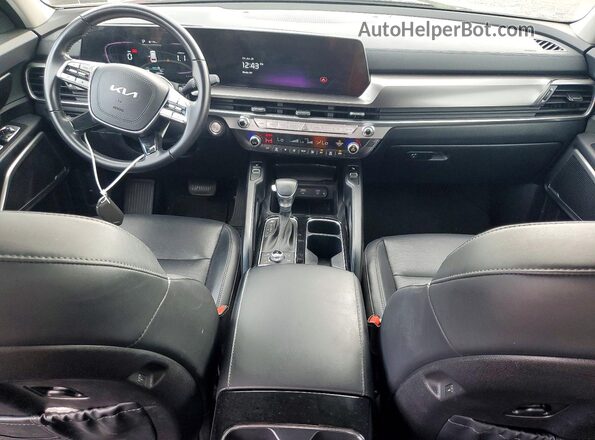 5XYP6DGC7PG344630 2023 KIA TELLURIDE Green Առջևի վահանակի տեսք