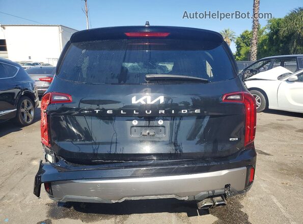 5XYP6DGC7SG587833 2025 KIA TELLURIDE Black Вид ззаду