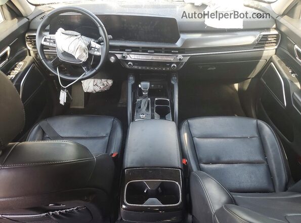 5XYP6DGC7SG587833 2025 KIA TELLURIDE Black Вид панелі приладів