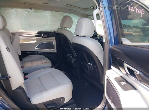 5XYP6DGC8PG392623 2023 KIA TELLURIDE Blue Vista de la etiqueta del VIN