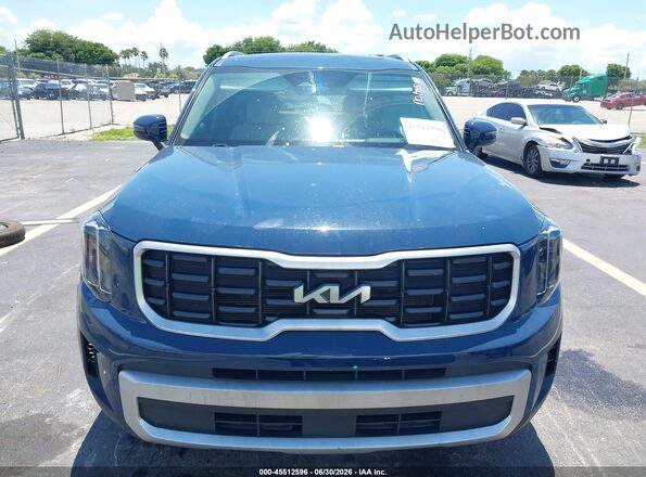 5XYP6DGC8PG392623 2023 KIA TELLURIDE Blue Vista interior trasera