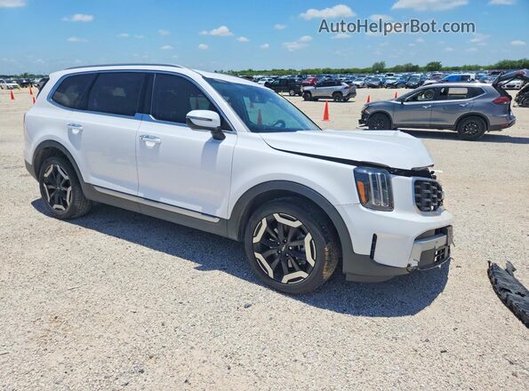 5XYP6DGC9RG484407 2024 KIA TELLURIDE White Front right