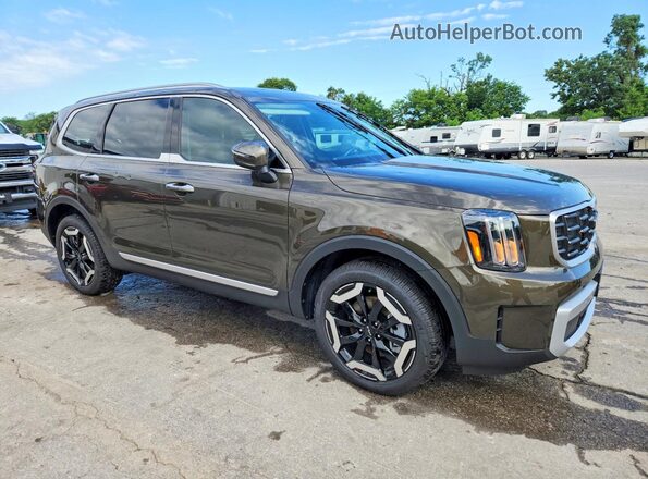 5XYP6DGC9SG656246 2025 KIA TELLURIDE Green Առջևի աջ