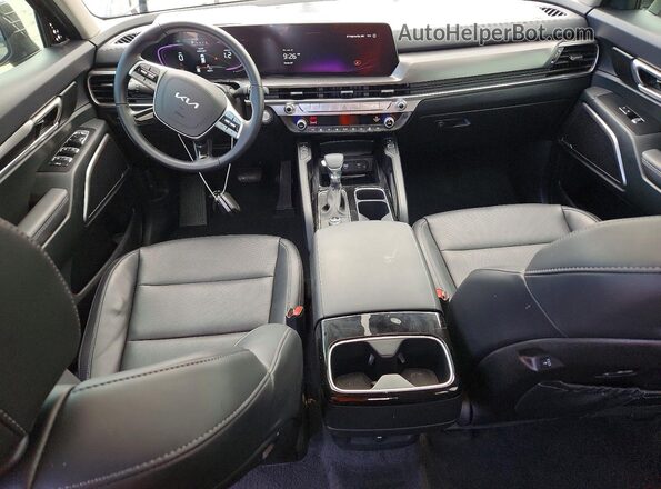 5XYP6DGC9SG656246 2025 KIA TELLURIDE Green Առջևի վահանակի տեսք