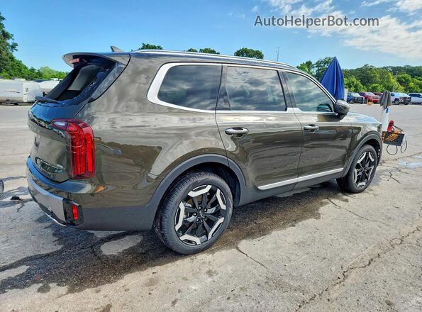 5XYP6DGC9SG656246 2025 KIA TELLURIDE Green Հետևի աջ