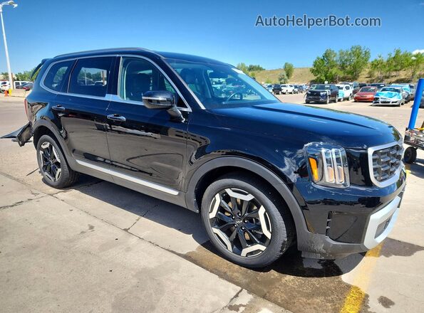 5XYP6DGCXRG518872 2024 KIA TELLURIDE Black Передня права чверть