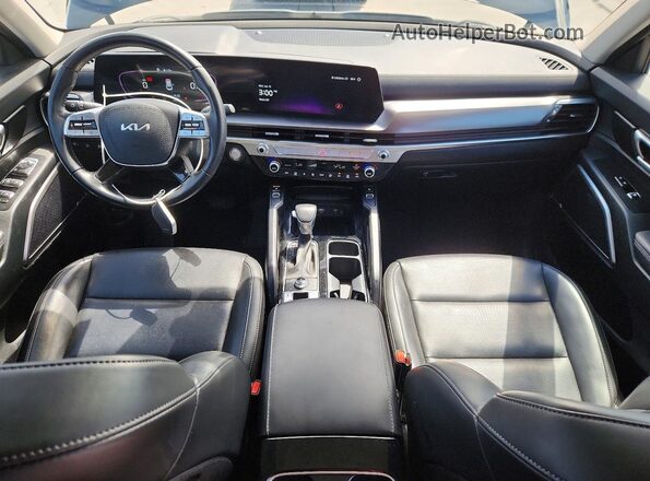 5XYP6DGCXRG518872 2024 KIA TELLURIDE Black Вид панелі приладів