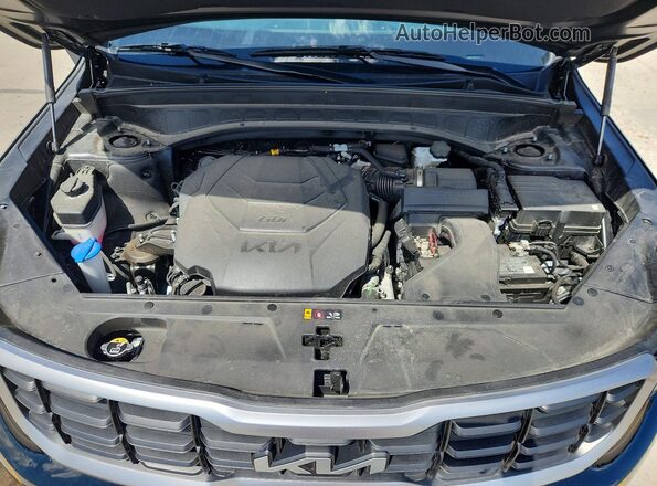 5XYP6DGCXRG518872 2024 KIA TELLURIDE Black Вид підкапотного простору