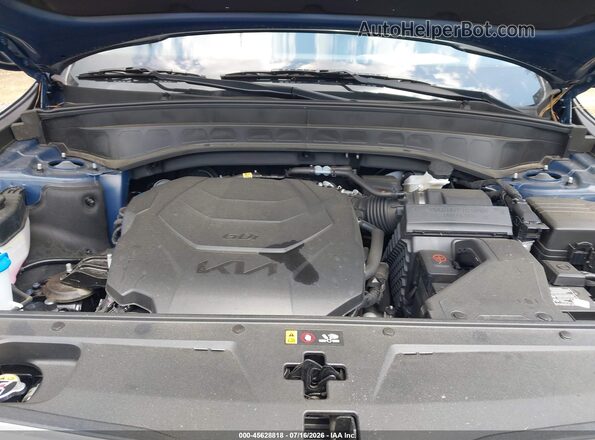 5XYP6DGCXSG637236 2025 KIA TELLURIDE Blue Вид ззаду