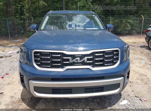 5XYP6DGCXSG637236 2025 KIA TELLURIDE Blue Вид панелі приладів