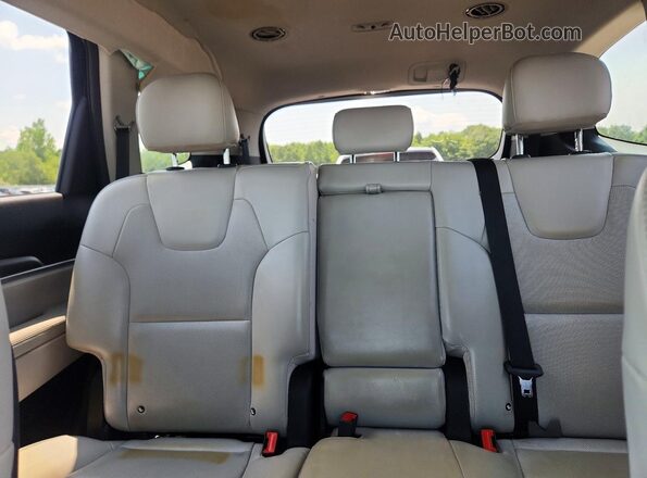 5XYP6DHC0LG093393 2020 KIA TELLURIDE Black Հետևի նստատեղերի տեսք
