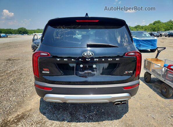 5XYP6DHC0LG093393 2020 KIA TELLURIDE Black Հետևի տեսք