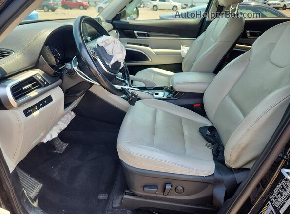 5XYP6DHC0LG093393 2020 KIA TELLURIDE Black Սալոնի դիմացի տեսք