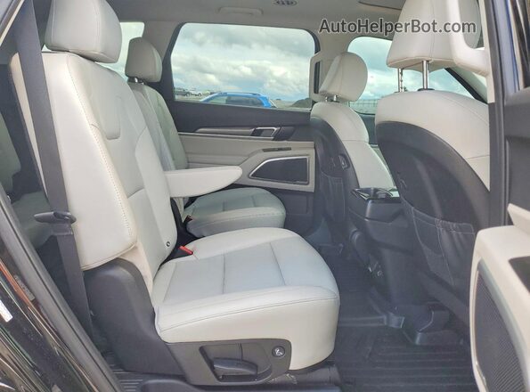 5XYP6DHC0NG238953 2022 KIA TELLURIDE Black უკანა სალონის ხედი
