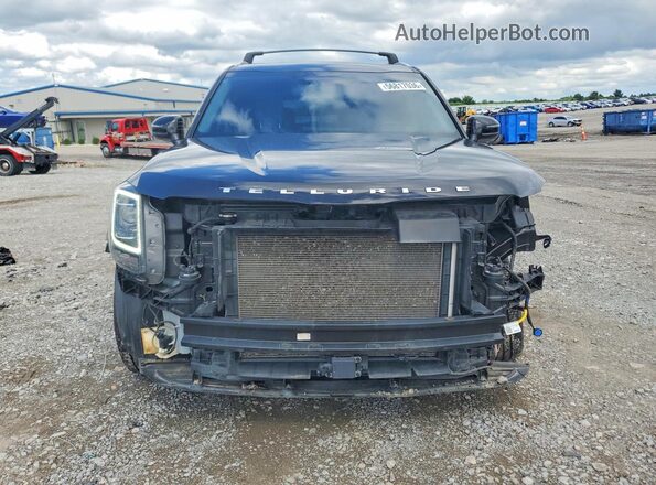 5XYP6DHC0NG238953 2022 KIA TELLURIDE Black წინა ხედი