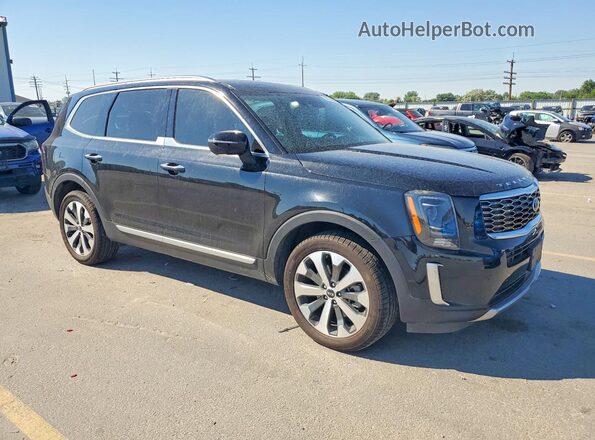 5XYP6DHC1LG002888 2020 KIA TELLURIDE Черный Передняя правая четверть
