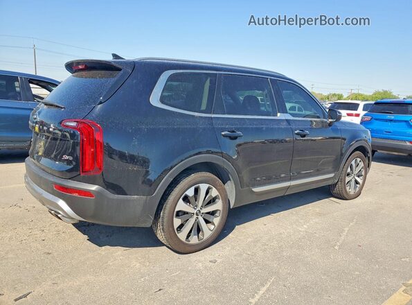 5XYP6DHC1LG002888 2020 KIA TELLURIDE Черный Задняя правая четверть