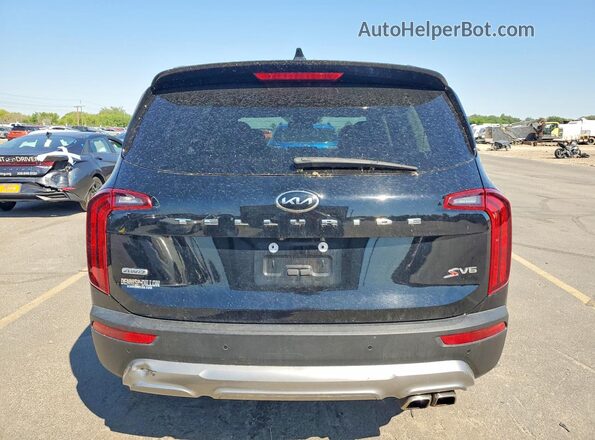 5XYP6DHC1LG002888 2020 KIA TELLURIDE Черный Вид сзади