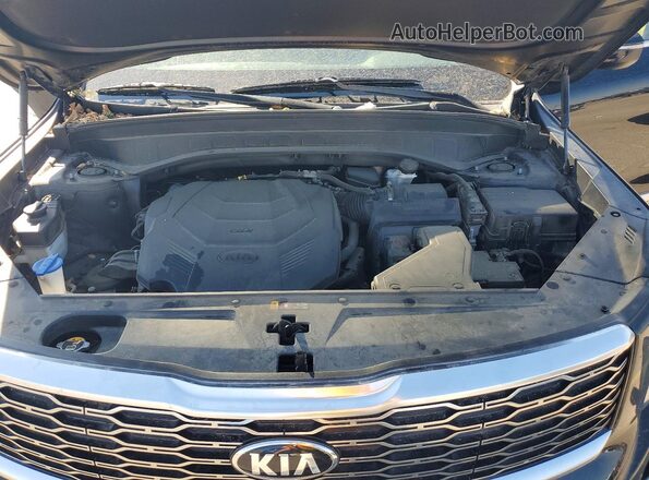 5XYP6DHC1LG002888 2020 KIA TELLURIDE Черный Вид подкапотного пространства