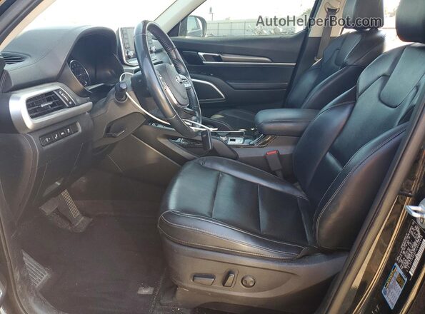 5XYP6DHC1LG002888 2020 KIA TELLURIDE Черный Вид салона спереди