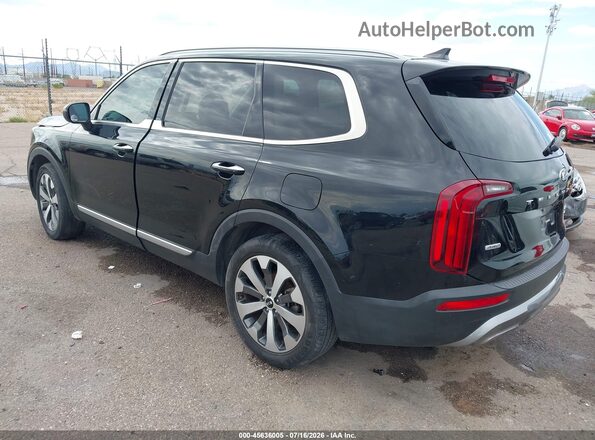 5XYP6DHC1MG097518 2021 KIA TELLURIDE Black Trasero izquierdo