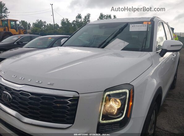 5XYP6DHC1MG120506 2021 KIA TELLURIDE White წინა ხედი