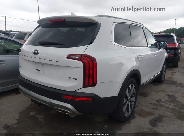 5XYP6DHC1MG120506 2021 KIA TELLURIDE White უკანა მარჯვენა
