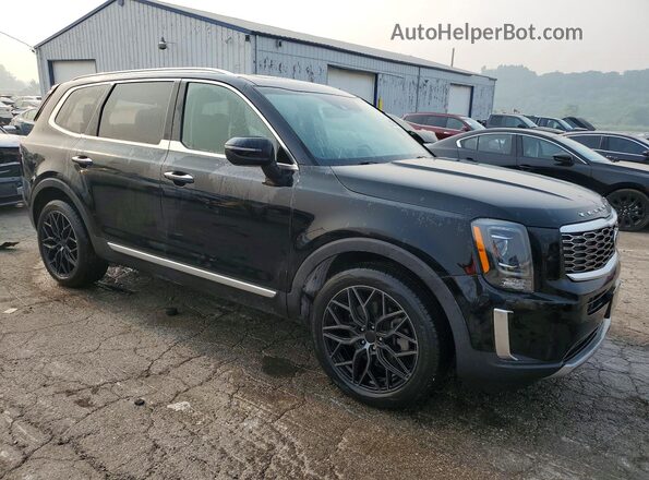5XYP6DHC1MG175134 2021 KIA TELLURIDE Black Przód prawy