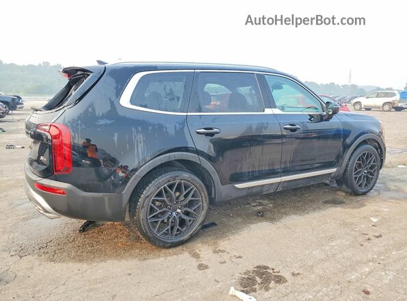5XYP6DHC1MG175134 2021 KIA TELLURIDE Black Tył prawy
