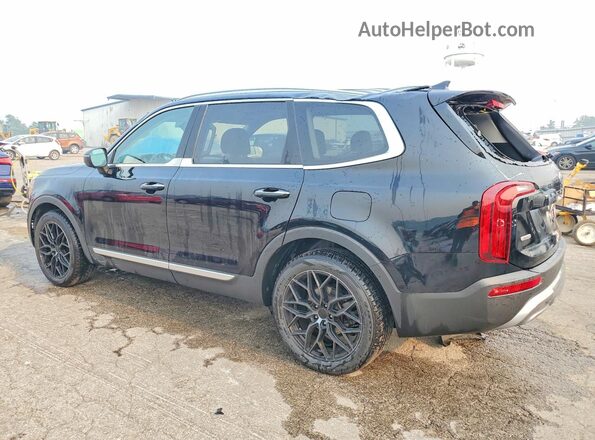 5XYP6DHC1MG175134 2021 KIA TELLURIDE Black Tył lewy