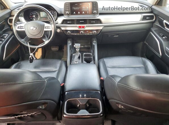5XYP6DHC1MG175134 2021 KIA TELLURIDE Black Widok deski rozdzielczej