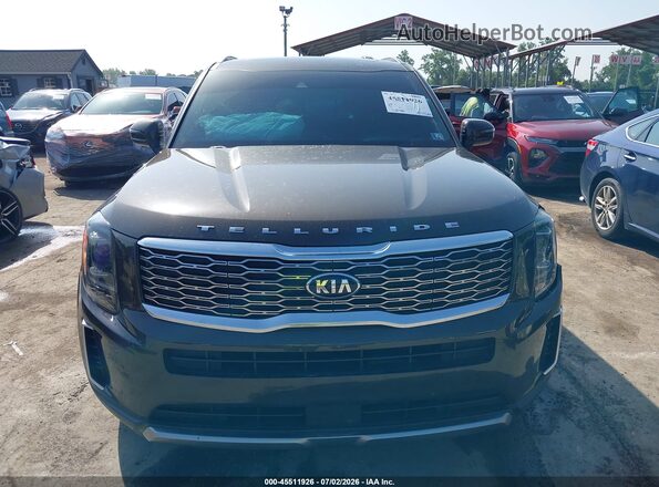 5XYP6DHC2MG152042 2021 KIA TELLURIDE Коричневый Вид спереди