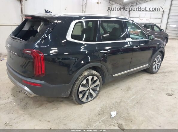 5XYP6DHC2NG258959 2022 KIA TELLURIDE Black Задня права чверть