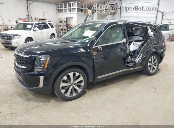 5XYP6DHC2NG258959 2022 KIA TELLURIDE Black Передня ліва чверть