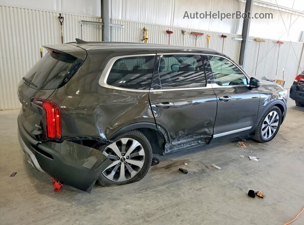 5XYP6DHC3LG035889 2020 KIA TELLURIDE Green უკანა მარჯვენა