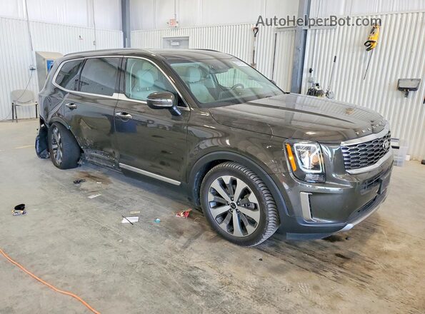 5XYP6DHC3LG035889 2020 KIA TELLURIDE Green წინა მარჯვენა