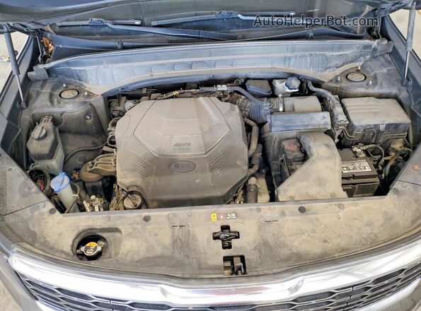 5XYP6DHC3LG035889 2020 KIA TELLURIDE Green ძრავის განყოფილების ხედი