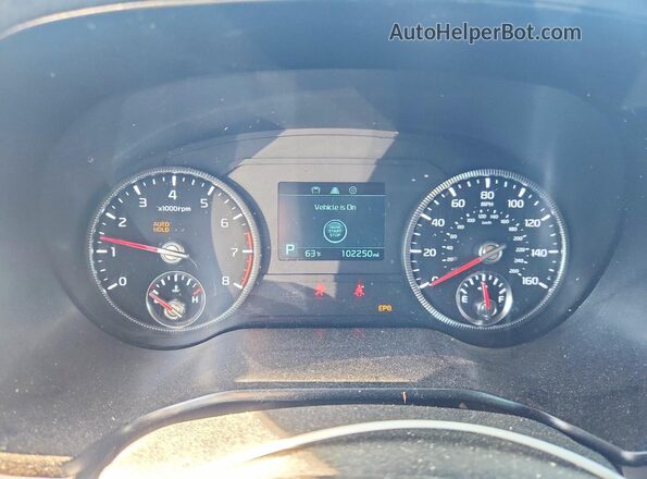 5XYP6DHC3MG186314 2021 KIA TELLURIDE Purple Вид щитка приладів