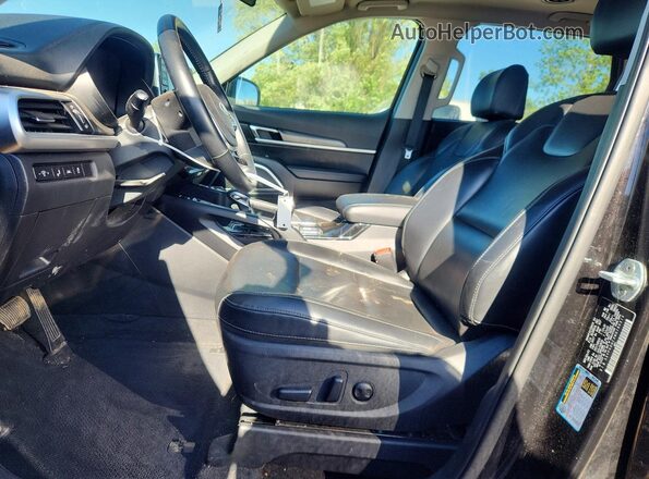 5XYP6DHC3MG186314 2021 KIA TELLURIDE Purple Вид салону спереду