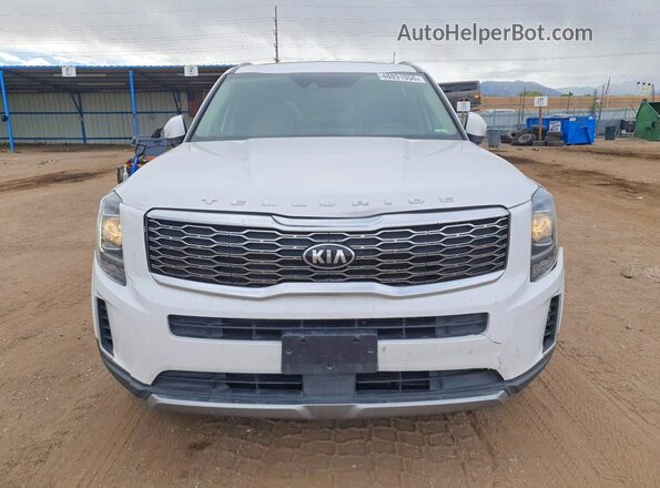 5XYP6DHC4MG122959 2021 KIA TELLURIDE White Front view