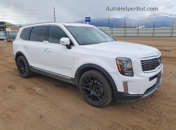 5XYP6DHC4MG122959 2021 KIA TELLURIDE White Front right