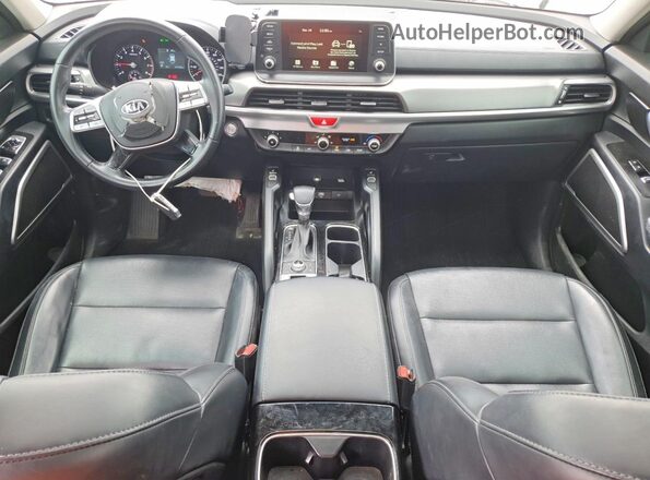 5XYP6DHC4MG122959 2021 KIA TELLURIDE White Dashboard view