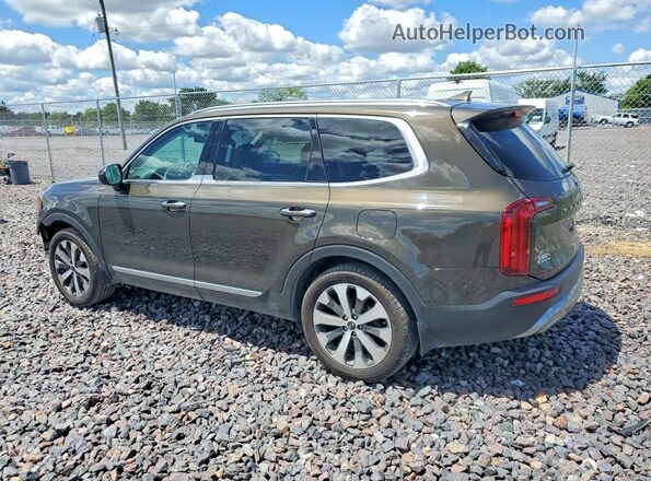 5XYP6DHC5LG007513 2020 KIA TELLURIDE Brown Հետևի ձախ