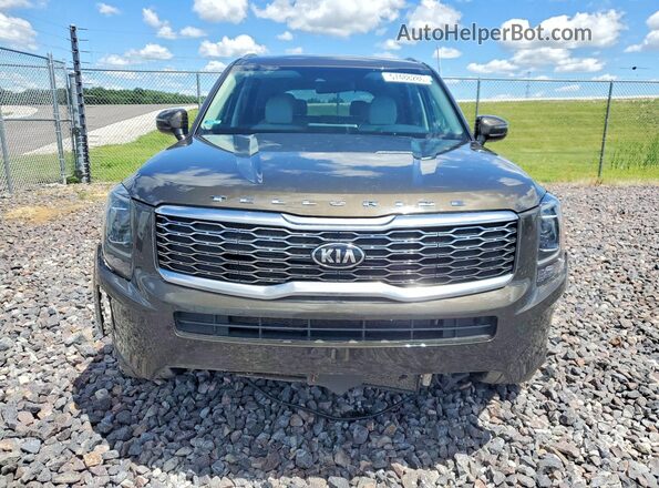 5XYP6DHC5LG007513 2020 KIA TELLURIDE Brown Դիմացի տեսք