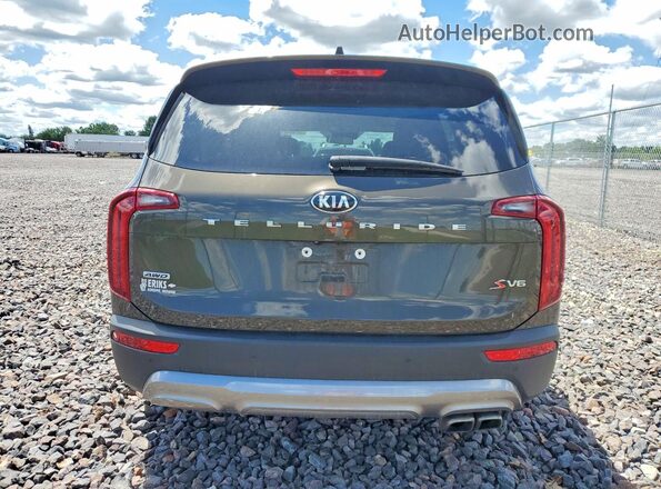 5XYP6DHC5LG007513 2020 KIA TELLURIDE Brown Հետևի տեսք