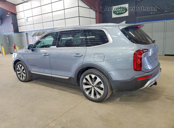 5XYP6DHC5LG011125 2020 KIA TELLURIDE Серый Задняя левая четверть