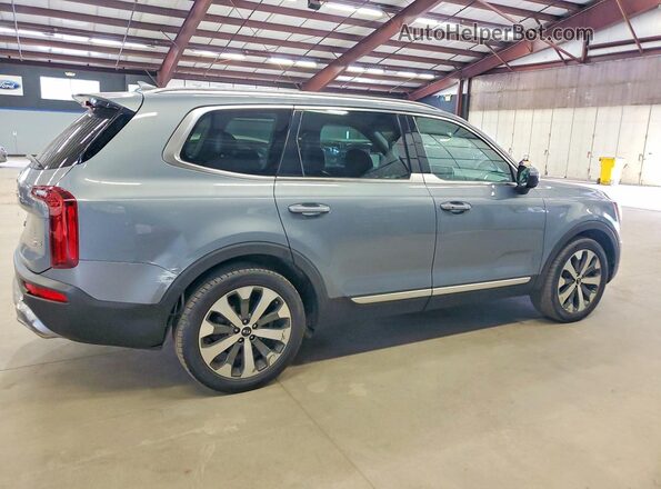5XYP6DHC5LG011125 2020 KIA TELLURIDE Серый Задняя правая четверть
