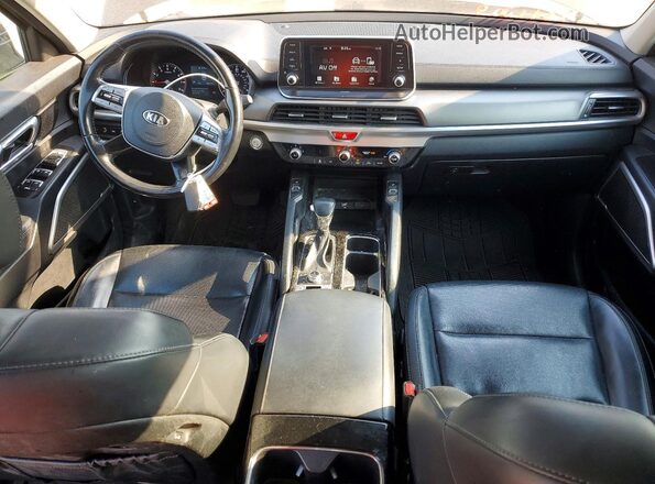 5XYP6DHC5LG013778 2020 KIA TELLURIDE Black წინა პანელის ხედი
