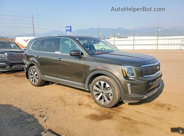 5XYP6DHC5LG013778 2020 KIA TELLURIDE Black წინა მარჯვენა