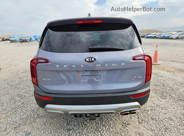 5XYP6DHC5MG174925 2021 KIA TELLURIDE Gray Vista trasera